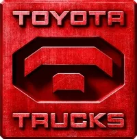 Red Toyota Trucks Decal / Sticker 10