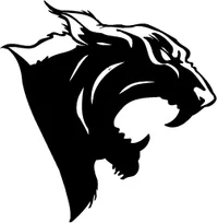 Cougars / Panthers Mascot Decal / Sticker