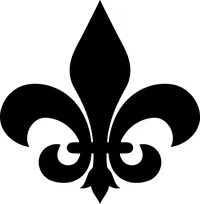 Fleur-De-Lis Decal / Sticker 02