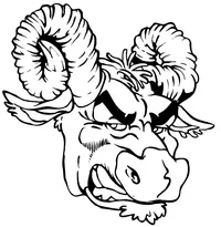 Ram Head Decal / Sticker