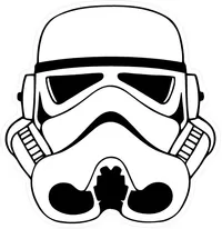 Star Wars Stormtrooper  Decal / Sticker 07