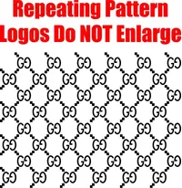 Gucci Step and Repeat Pattern Decal / Sticker 07