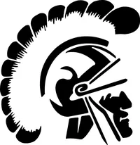 Trojan Mascot Decal / Sticker 04