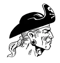 Pirates Mascot Decal / Sticker 3