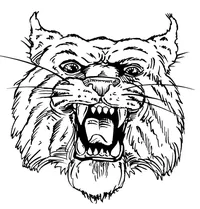 Wildcats Mascot Decal / Sticker 1