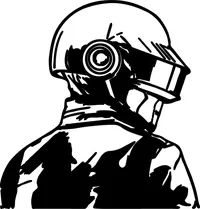 Daft Punk Decal / Sticker 02