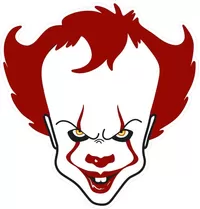 Pennywise The IT Clown Decal / Sticker 03