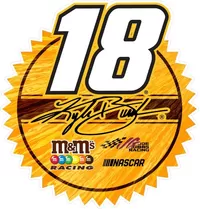 18 Race Number Decal / Sticker f