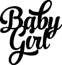 Baby Girl Decal / Sticker 01