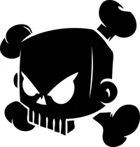 Ken Block Skull Decal / Sticker 02