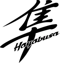 Hayabusa Kanji Decal / Sticker 12