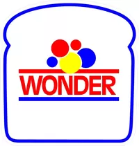 Wonder Bread Slice Decal / Sticker 05