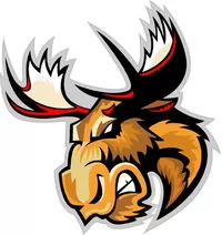 Moose Decal / Sticker 04