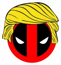 Donald Trump Deadpool Decal / Sticker 19
