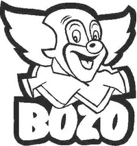 Bozo the Clown Decal / Sticker