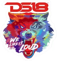 DS18 Wolf Decal / Sticker d