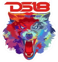 DS18 Wolf Decal / Sticker c