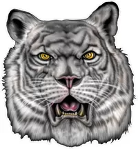 Tiger Decal / Sticker 02