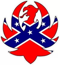 Confederate Flag Hank Williams Jr. Decal / Sticker 07