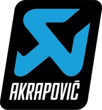 Light Blue Akrapovic Decal / Sticker 13