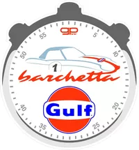 Gulf Barchetta Decal / Sticker 02