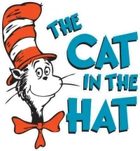 Cat In The Hat Decal / Sticker 07