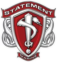 Statement Marine Decal / Sticker 02