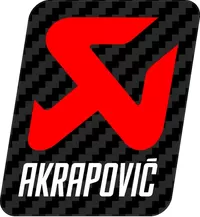 Carbon Fiber Akrapovic Decal / Sticker 33