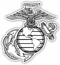 United States Marines Decal / Sticker 17