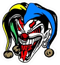 Joker Decal / Sticker 04