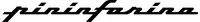 Pininfarina Lettering Decal / Sticker 01