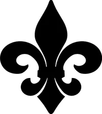 Fleur-De-Lis Decal / Sticker 01