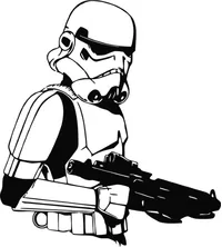 Star Wars Stormtrooper  Decal / Sticker 15