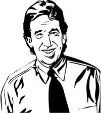 Tim Allen Decal / Sticker 01