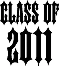 Class Of 2011 Decal / Sticker