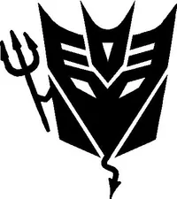 Decepticon Devil Decal / Sticker