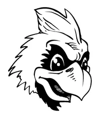 Cardinals Mascot Decal / Sticker 4