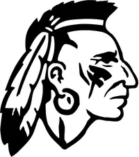 Braves / Indians / Chiefs Mascot Decal / Sticker