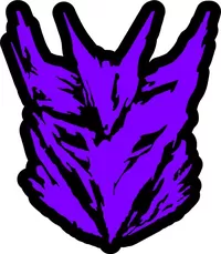 Purple Decepticon Decal / Sticker 37