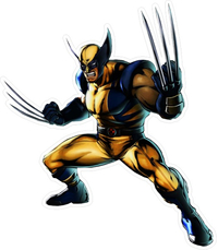Wolverine X-Men Funny Graphic Die Cut decal sticker Car Truck Boat Window 12" 