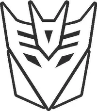 Transformers Decepticon 07 Decal / Sticker