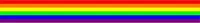 Rainbow LGBT Flag Stripe Decal / Sticker 19