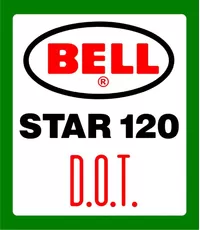 Bell Helmets Star 120 D.O.T. Decal / Sticker 07