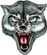 Wolf Decal / Sticker 07