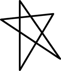 Star Decal / Sticker 22