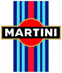 Custom Martini Racing Decals and Stickers