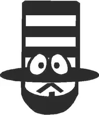 Mr. Hat Decal / Sticker