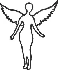 Nirvana Angel Decal / Sticker