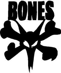 Bones Bearings Decal / Sticker 01