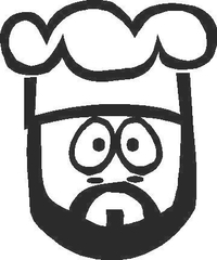 Chef Decal / Sticker 02